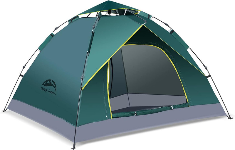 1/2/3/4 Person Camping Tent, Instant Easy Pop up Tents for Camping,Automatic Wat