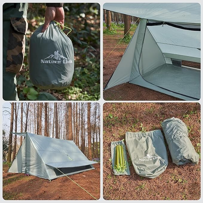 Sirius Two Ultralight Backpacking Tent, 2 Person Trekking Pole Backpacking Te... gallery