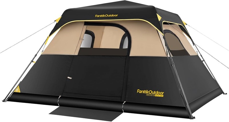 FanttikOutdoor Camping Tent 4-10 Person Instant Setup