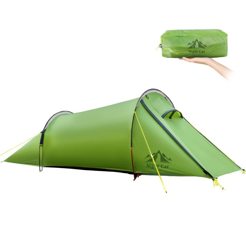 Lightweight Tent Tunnel Tent Trekking Camping Tent 1 / 2 person expedition Tent
