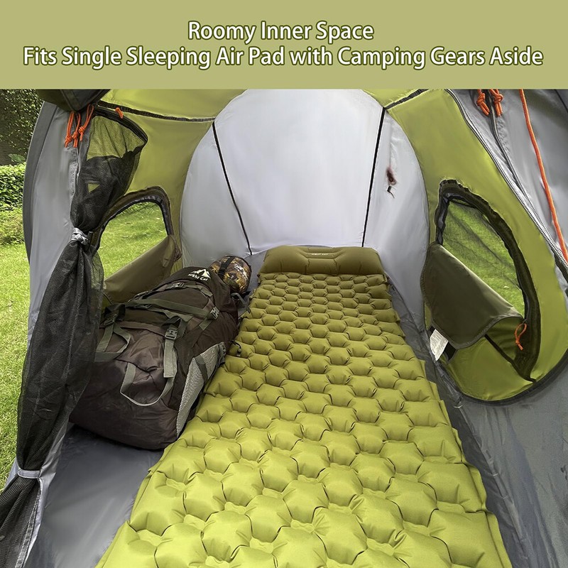 Outdoor Camping Tent Waterproof Windproof Hiking Pop Up Instant Tents 1 Person gallery