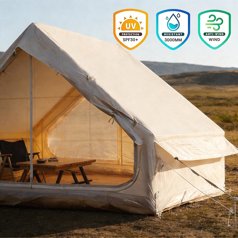 2025 Upgraded Waterproof Inflatable Camping Tent for 5-8 People, No Assembly ... gallery