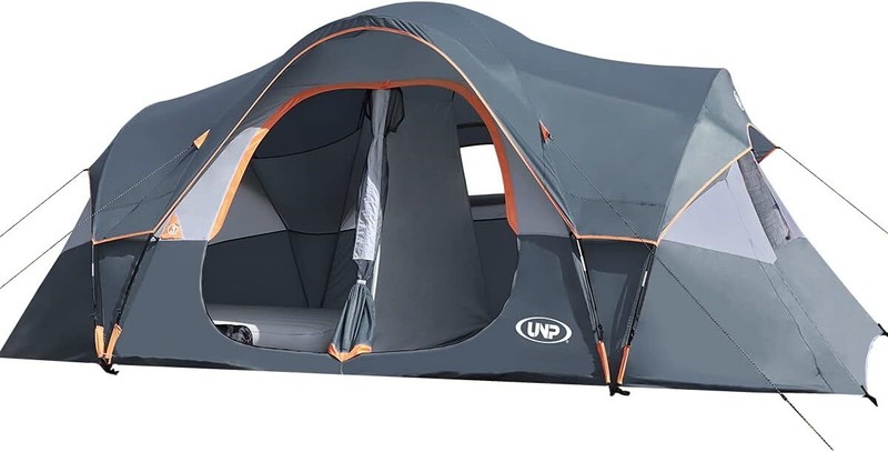 UNP Camping Tent 10-Person-Family Tents, Music Festival Tent, Big, Easy Up