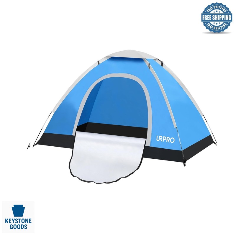Lightweight Waterproof 2-Person Camping Tent with UV & Rain Protection
