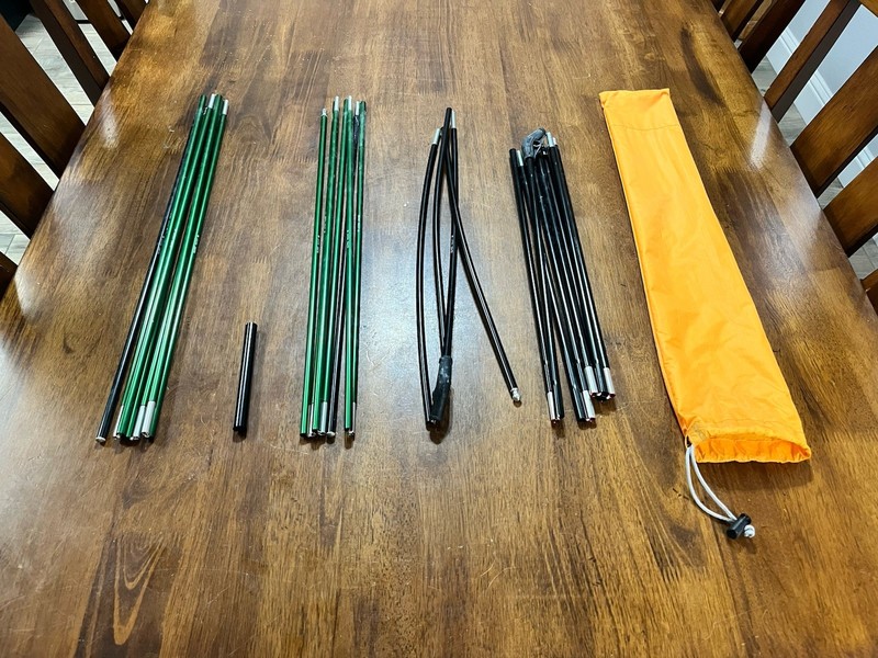 REI Arete ASL 2 Tent Replacement DAC Pressfit Poles Only