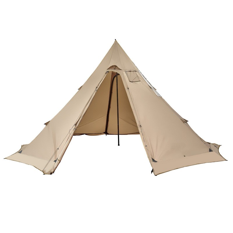 Ultra-Strong 4.6m PVC-Coated Tent with Smoke Escape 9.7lb Long Range