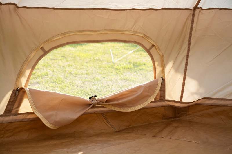Oxford Bell Tent Yurt Tent Outdoor Glamping Camping Tent Canopy With Stove Jack gallery