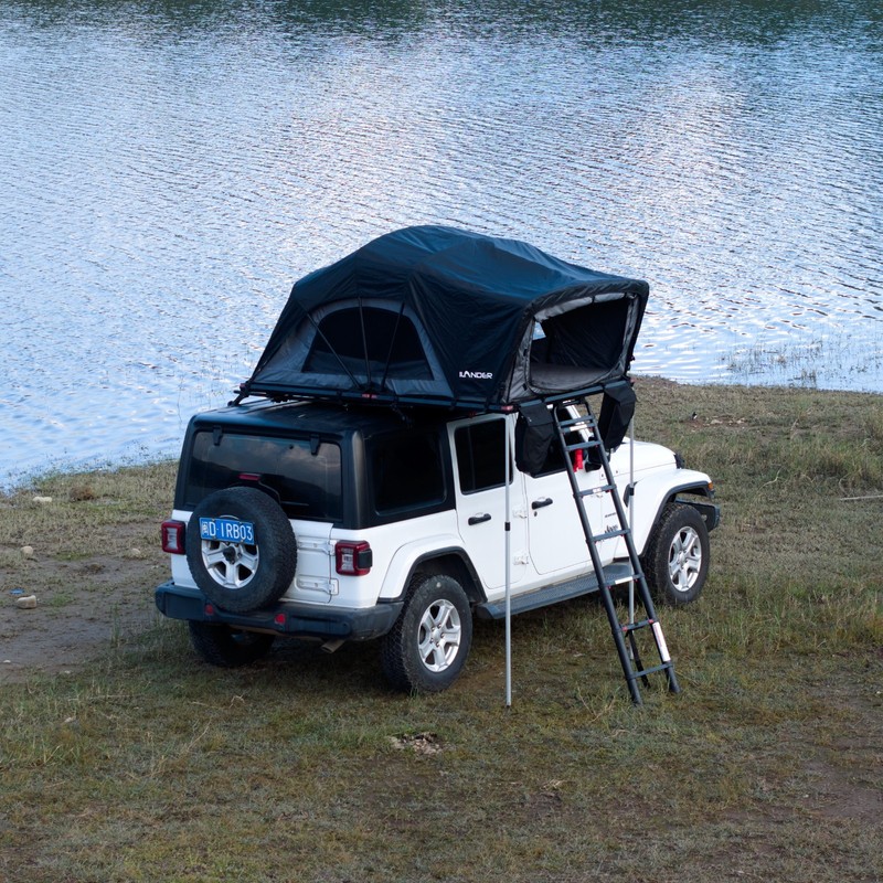 ILANDER Rooftop Tent soft Shell SUV & Truck Camping 2-4 Person Waterproof & UV gallery