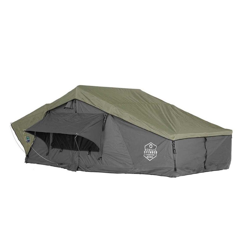 Overland Vehicle Systems HD Nomadic 2 Extended Soft Shell Roof Top Tent