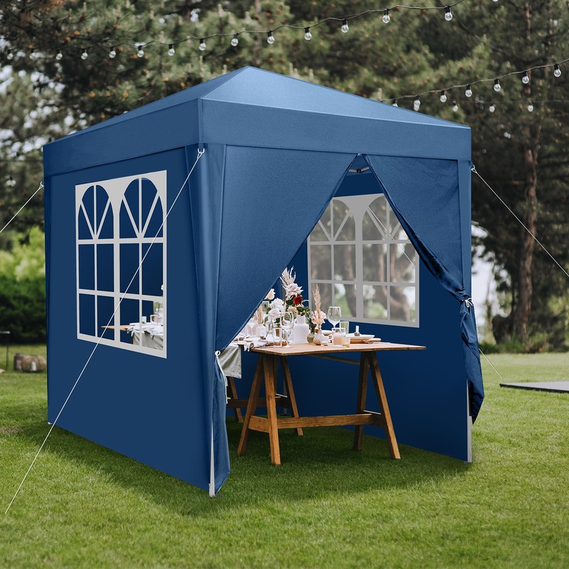 2 x 2m Two Doors & Two Windows Practical Waterproof Right-Angle Folding Tent