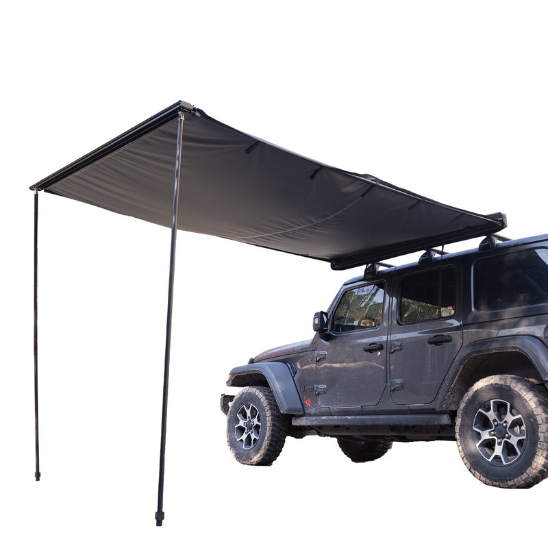 Naturnest 6.5×9.8ft Car Side Awning SUV Truck Rooftop Tent Shade Outdoor Camping