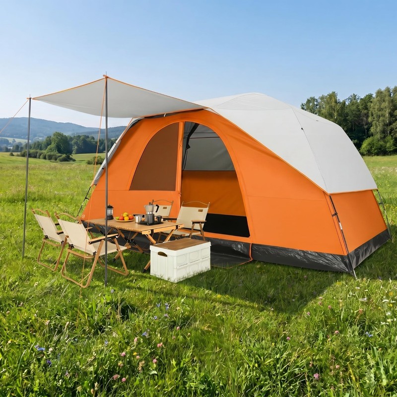 Tents for Camping 4/6/8/10/12 Person Camping Tent with Rainfly and Screen