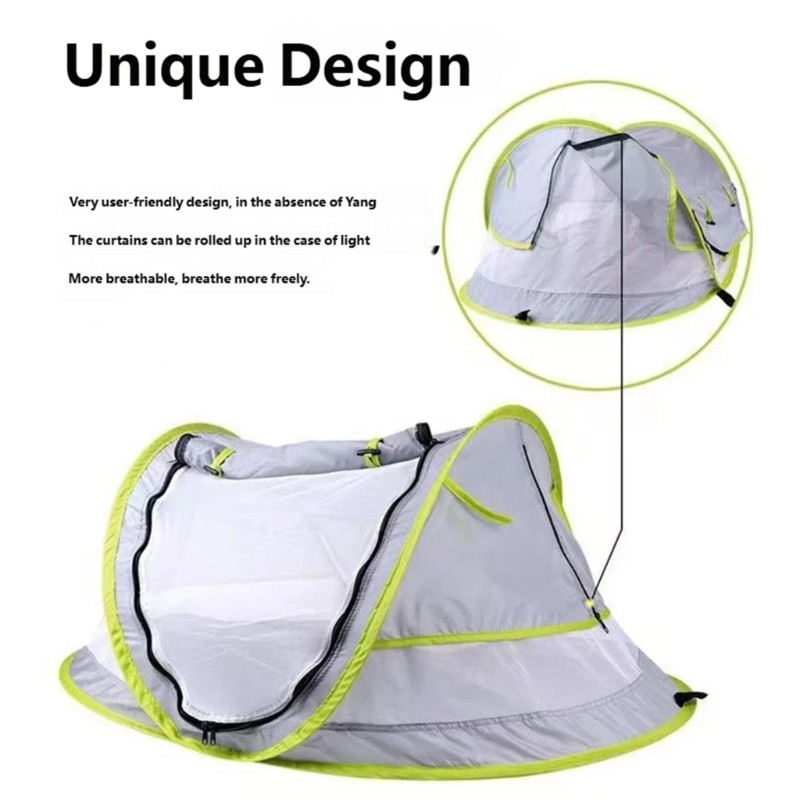 1 Set Medium Sized Baby Camping Tent With Stable Frame And Storage Bag Included gallery