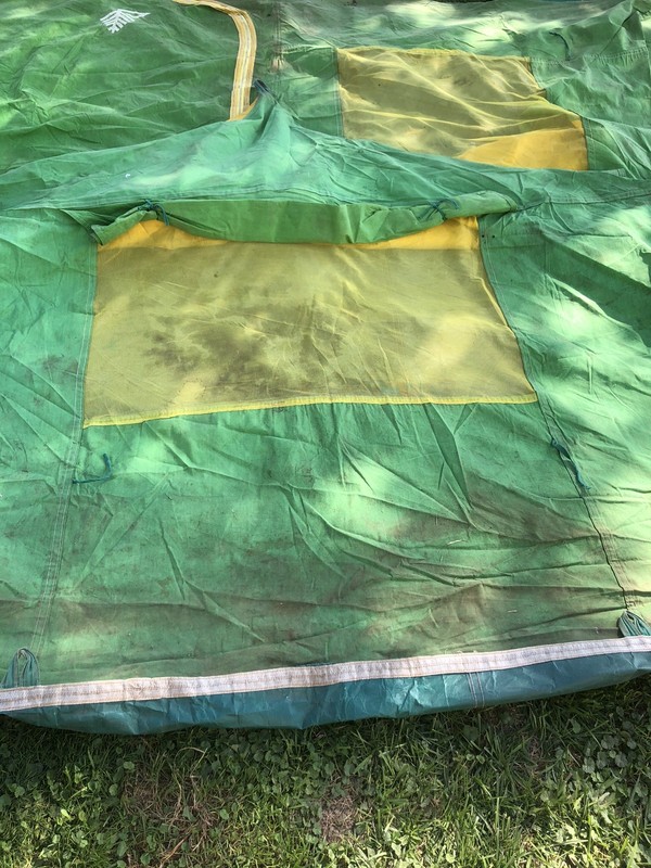 Vintage Sears Hillary Cabin Camping Tent 9 x 11 ..1960s/1970s era Tent Only gallery