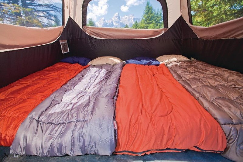6-Person Instant Camping Tent - 1-Minute Setup, Water-Resistant Family Tent gallery