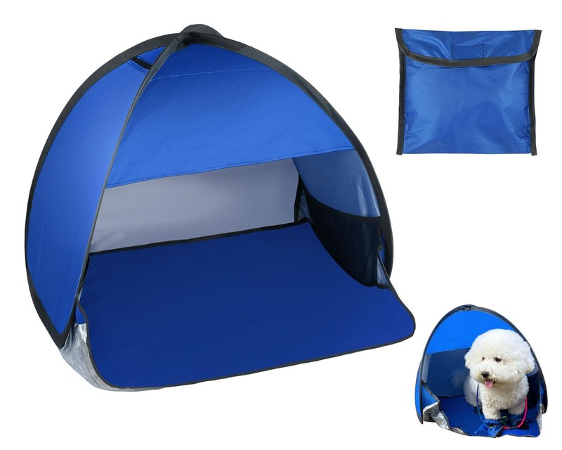 Mini Tent for Pets Small Dog Tent for Beach Portable Pop Up Sun Shade Shelter…