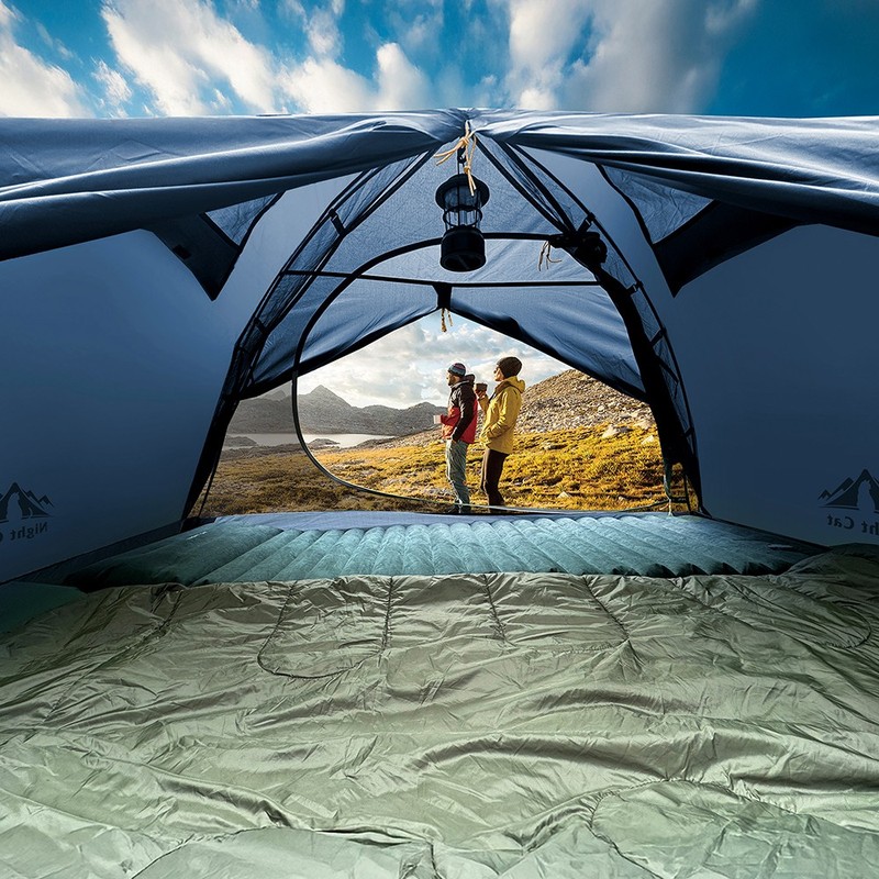 Night Cat 2 Person 3 Season Camping Tent Backpacking Tent for Hiking Cycling gallery