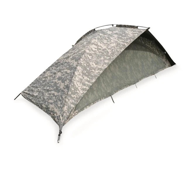 US Military ACU Tent Combat Shelter System One-Person Camping Army Complete Used
