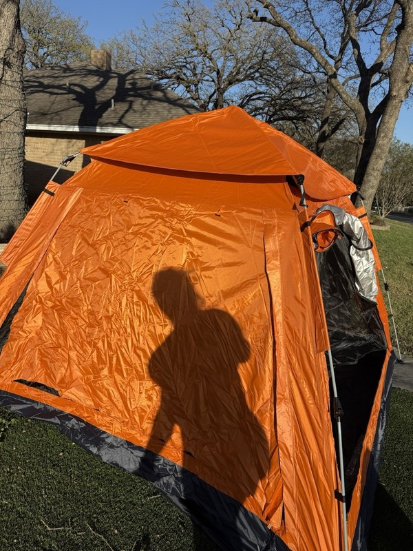 Pop-Up Water Resistant Camping Tent W/ RainFly & Carrying Bag gallery