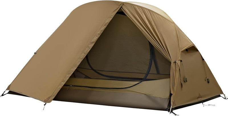 MC TOMOUNT Backpacking Tent Ultralight Nylon 1-2 Person Tent 3.3Lbs-4.4Lbs for H