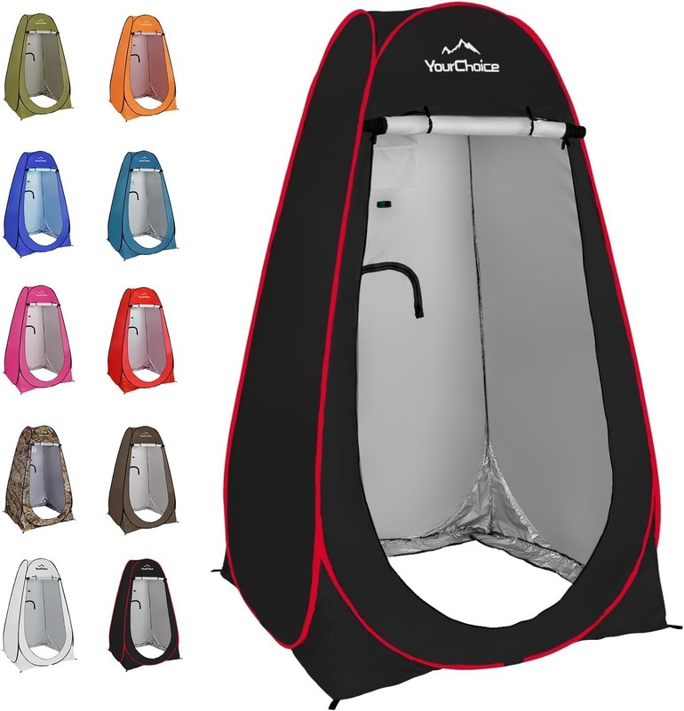 Lightweight 5.5 lbs Pop Up Privacy Tent - Instant Setup for Camping and Hiking gallery