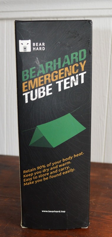 BearHard Emergency Tube Tent NIB