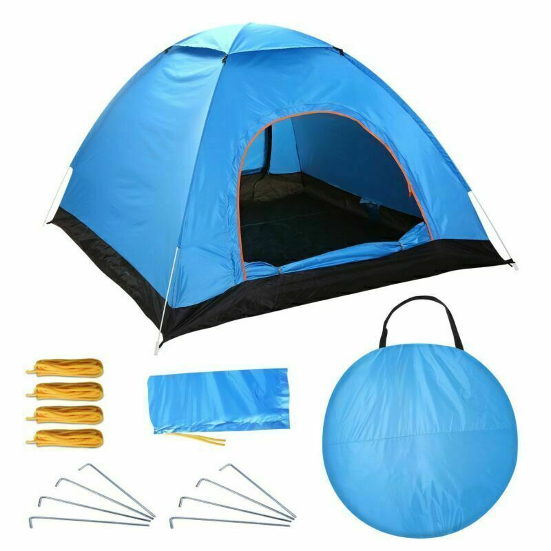 3-4 Persons Tent Automatic Pop Up Tent Outdoor Camping Hiking Tent Waterproof