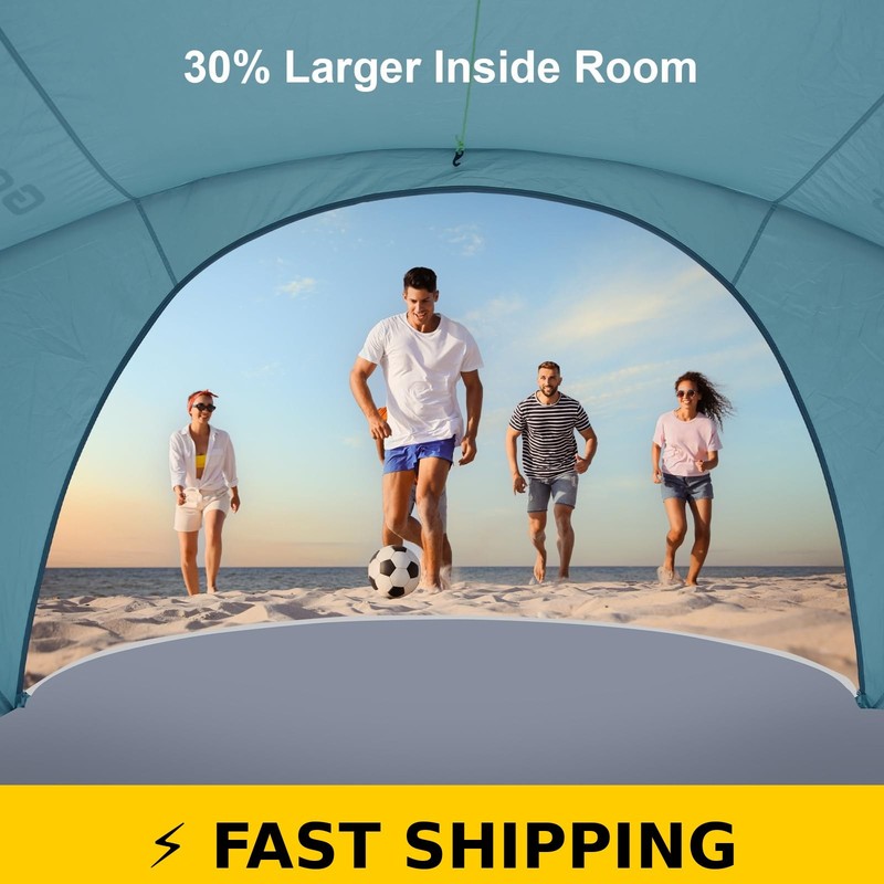 Gorich Beach Tent Sun Shelter for 2 Person - UPF50+ Protection gallery