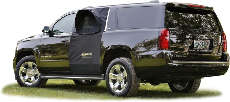 OVERNIGHTER SUV Window Tent with Bug Screen Retractable Awning Camping Patented
