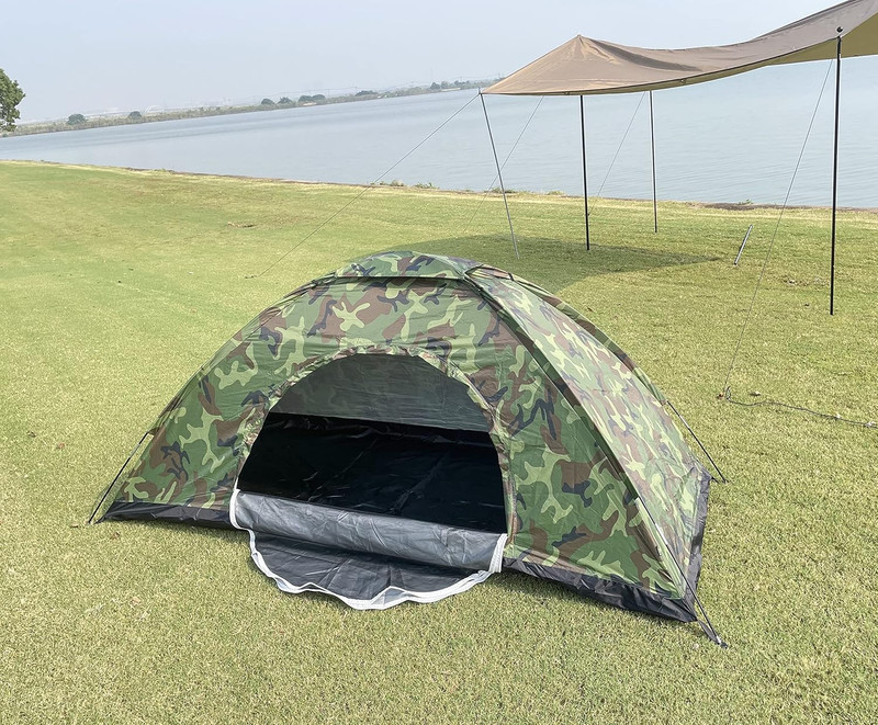 Camping Tent Lightweight Backpacking Tent Camouflage Outdoor Equipment for Campi gallery