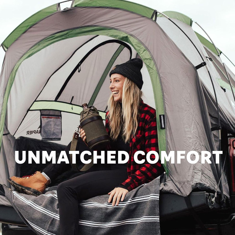 Backroadz Truck Tent | Pickup Truck Bed Camping Tent | Rainfly for Water Protect gallery