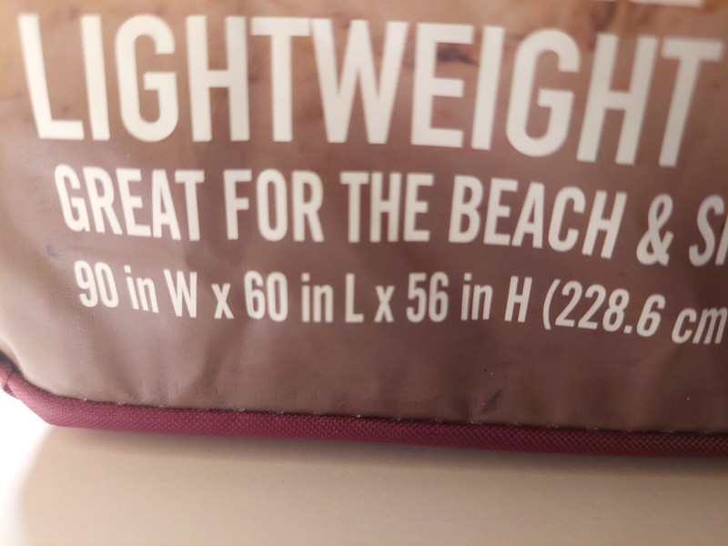 Portable Cabana Lightweight Shade Sierra Designs 90 x 60 x 56 New In Box W/Case gallery