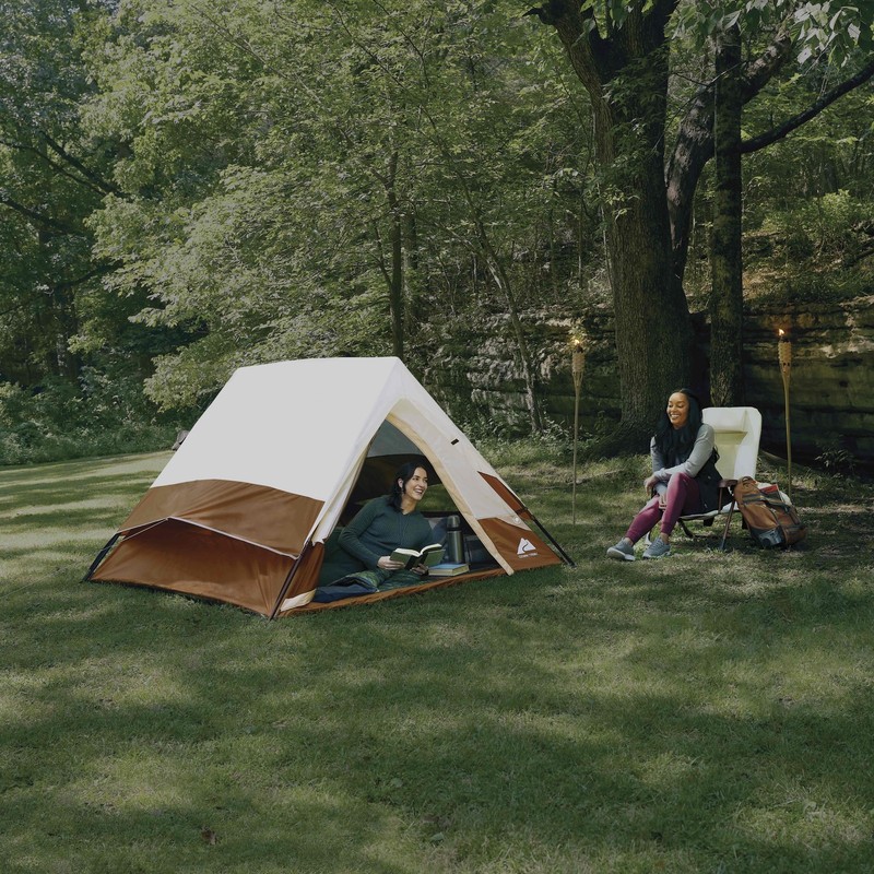 7' X 7' 3-Person Traditional A-Frame Tent Camping Glamping gallery