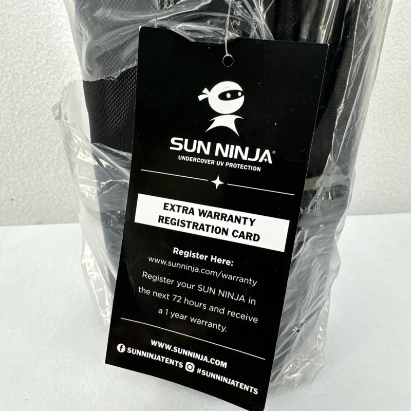SUN NINJA Nano (Mini) Pop Up Beach Tent Sun Shelter UPF50+ 4 ft X 2.6 ft Navy gallery