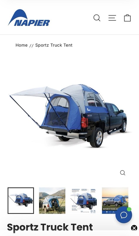 Napier 57890 Sportz 2 Person Truck Tent
