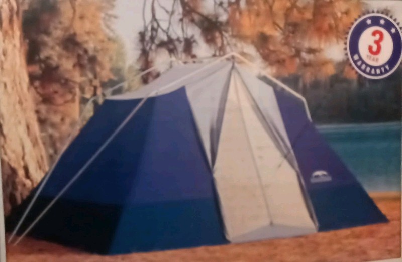 American Camper Family Cabin Tent, Sleeps 6 *12 X 9..Trlr…