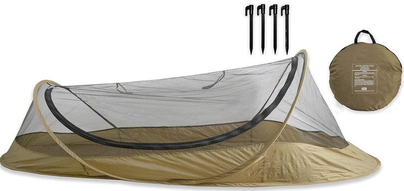 Bivy Tent Lightweight 1 Person Mesh Sleeping Net for Camping Hiking Backpacking