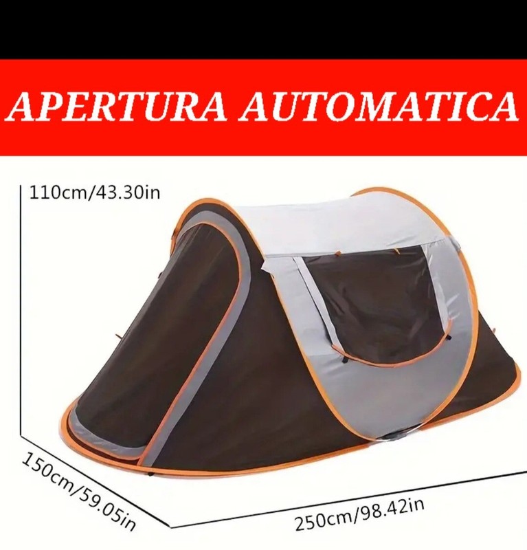 Camping/Beach Tent Automatic 250 * 550 * 120cm Family
