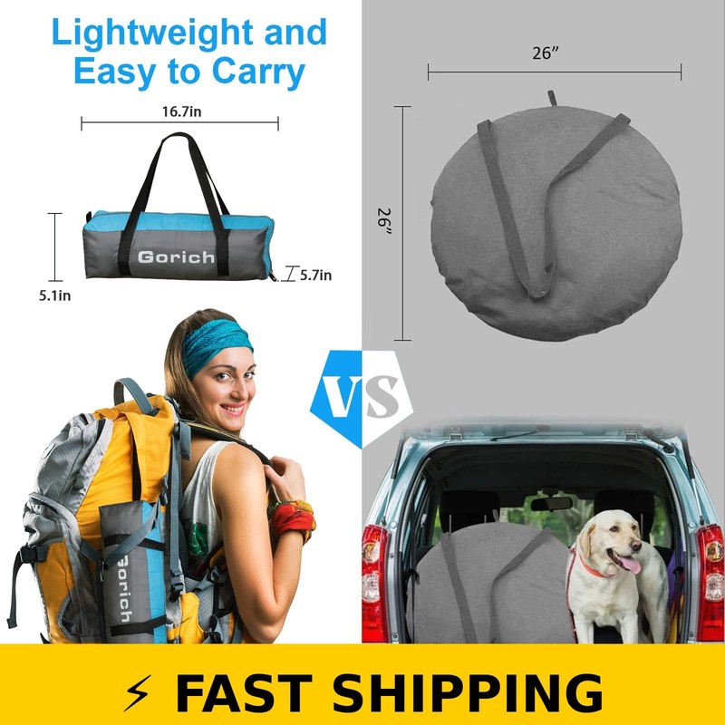Gorich Beach Tent Sun Shelter for 2 Person - UPF50+ Protection gallery