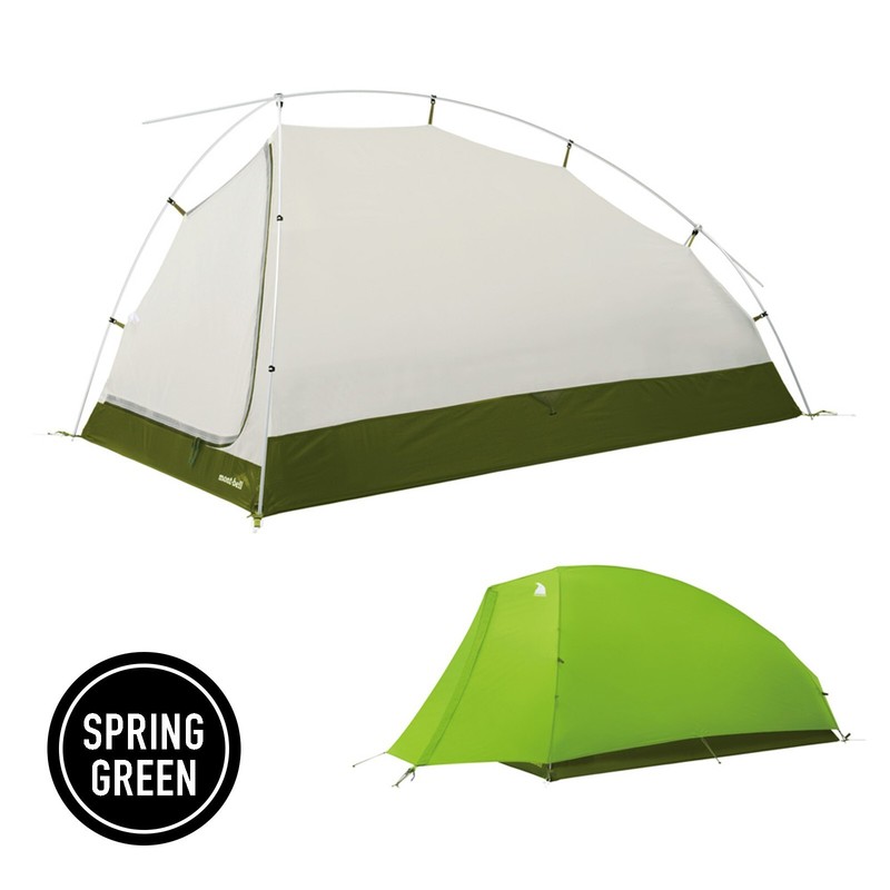 mont-bell Moonlight Tent 1 Spring Green SPGN 1122762 1 Person Camping Japan New