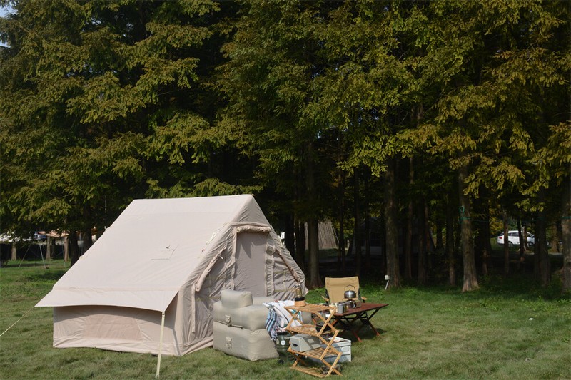 4-6Pax Inflatable Camping Tent Glamping Tent Waterproof Windproof Portable House gallery