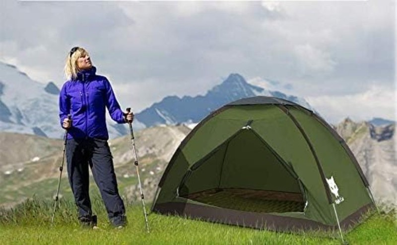 Lightweight Waterproof Backpacking Tent for 1-2 Persons - Easy Setup gallery