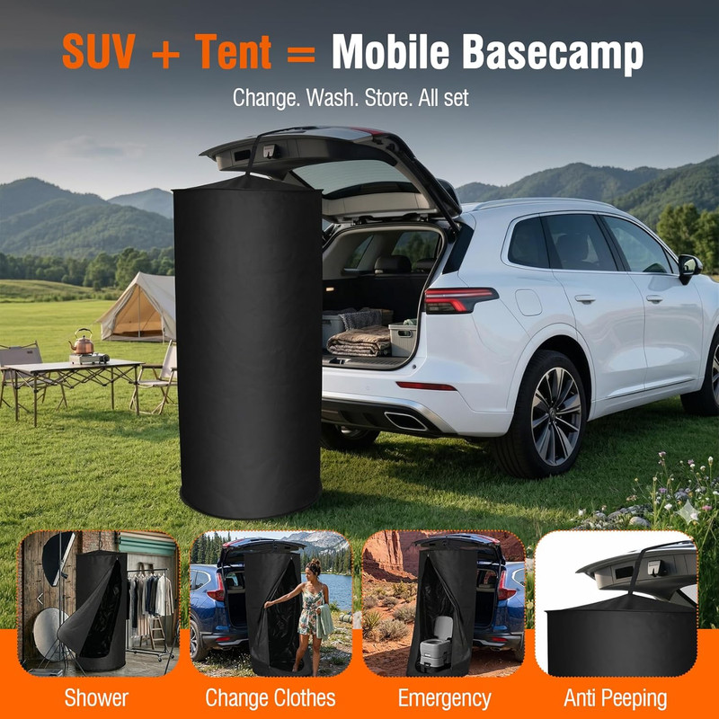 2026 Upgraded Portable Changing Room Tent - Instant Pop up Privacy Pod with Upgr gallery