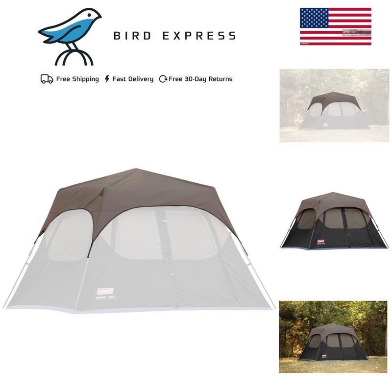 Weatherproof Rainfly Cover for 4-Person Tent, UV Resistant -Tent Sold Separately