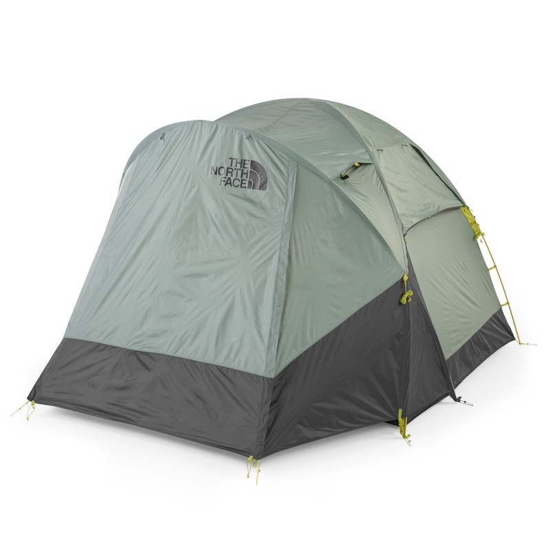 The North Face Wawona 4-Person Camping Tent – Agave Green/Asphalt Gray