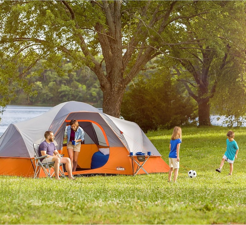 CORE Tent for Family Camping, Hiking and Backpacking | 9 Person gallery