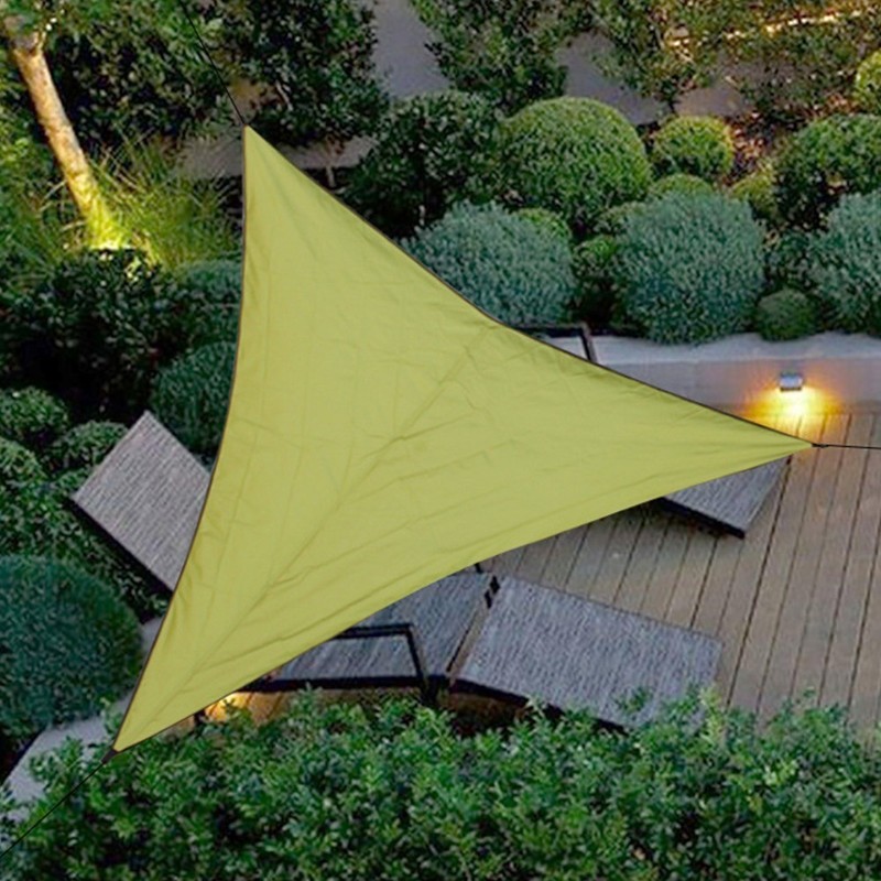 Camping Triangle Rain Fly Sunshade Tent Tarp Beach Sun Shelter Awning Canopy gallery