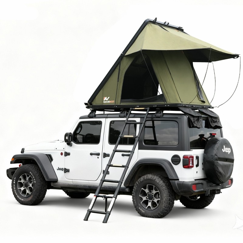 Naturnest Polaris Lite Hardshell Rooftop Tent Car Camping Tent for SUV Jeep