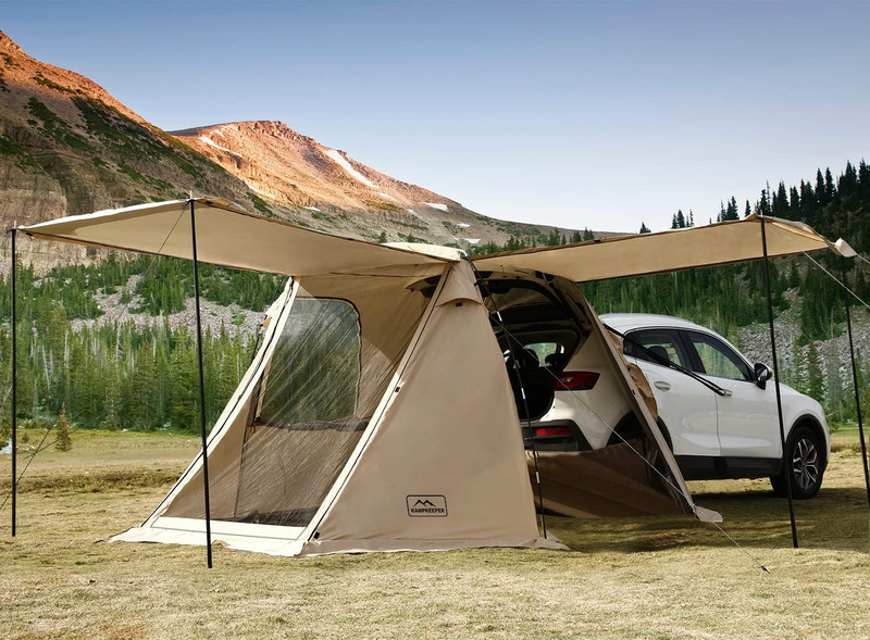 SUV Tailgate Awning Tent for Outdoor Camping and Travel gallery
