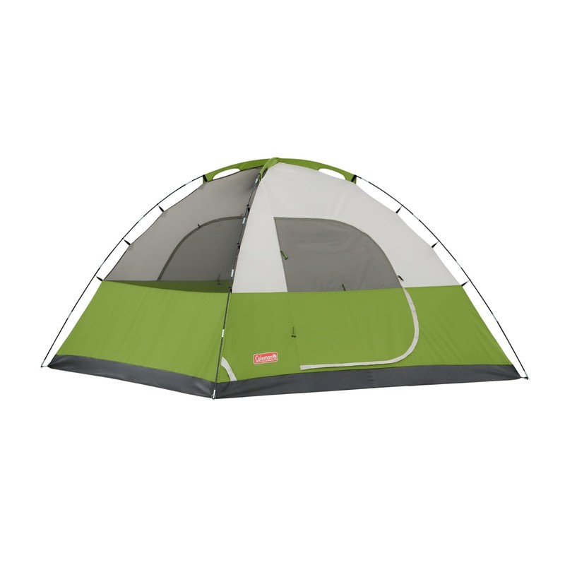 Coleman Sundome 6-Person Dome Tent, Green, 72" Center Height gallery